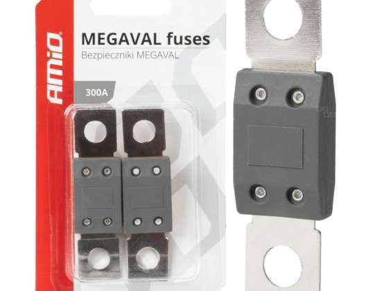 Fusibles de voiture Megaval MTA 2 pièces 300A AMIO 03470