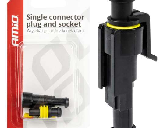 Connecteur hermétique Superseal 1 broche Amio 03517