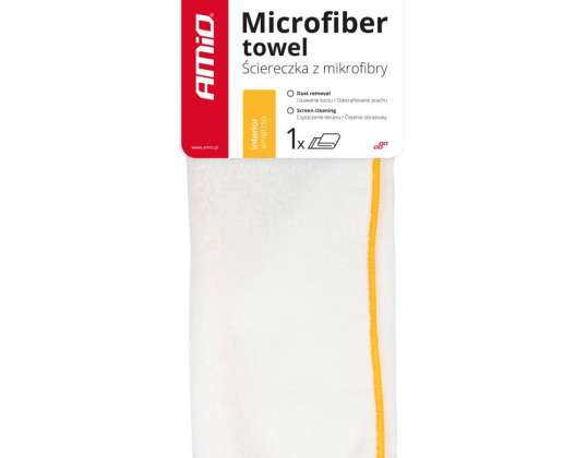 Mikrofasertuch zum Waschen Reinigung Auto-Innenreinigung 30x40 cm amio 03739