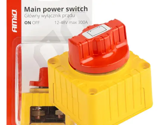 Разединител на прекъсвача равнина на батерията 12v 48v max 300a amio 03839