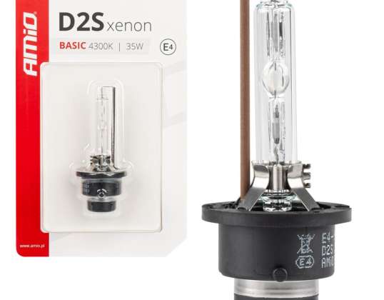 Bombilla de xenón filamento de xenón d2s 4300k blíster básico amio 03860