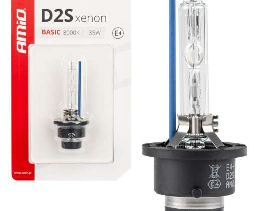 Bombilla de xenón filamento de xenón D2S 8000k blíster básico amio 03862