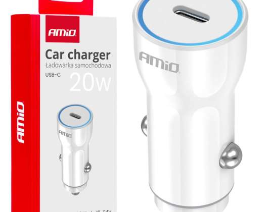 Autoladegerät USB C 20W AMIO 03880