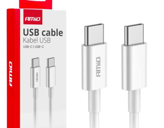 Ladekabel usb c usb c 60w 100cm fulllink amio 03896