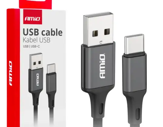 USB A USB Ladekabel C 2A 200cm fulllink amio 03900