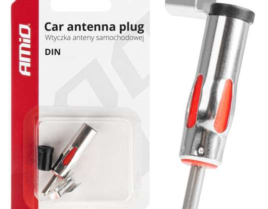 Connecteur DIN angulaire pour antenne de voiture Amio 03970