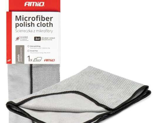 Mikrofaser Auto Poliertuch 30x40cm 230g amio 03975