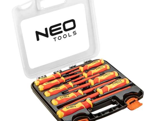 Screwdriver Set 1000V, 9 pcs