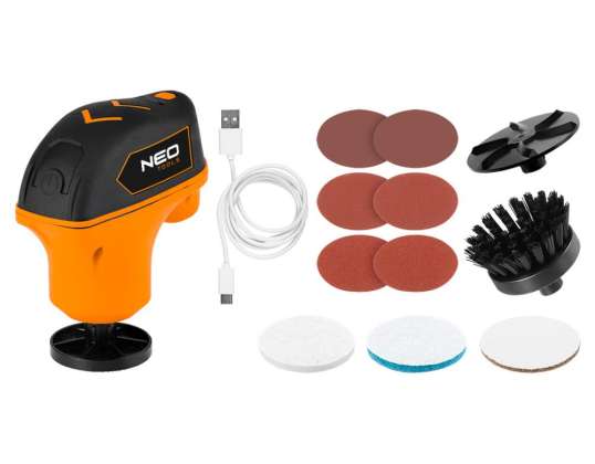 Mini multifunction device/polisher 4V. Li Ion. USB C