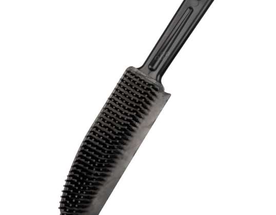 Szczotka do mycia czyszczenia tapicerki ze ściągaczką 25 cm amio 04034
