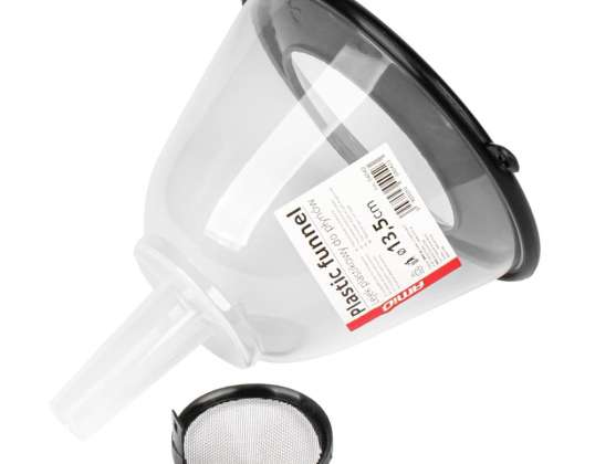 Embudo universal de plástico con tapa para líquidos y líquidos de agua 13 5 cm amio 04042