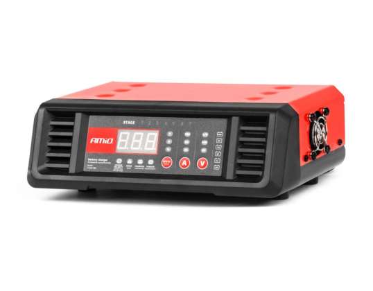 Rectificador Digital de Sobremesa 10a 6v 12v amio 04056
