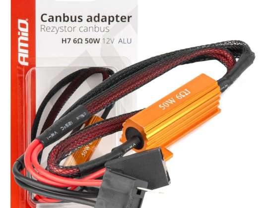 Canbus weerstandsweerstand voor 6 led-lampen? 50W H7 Amio 04089