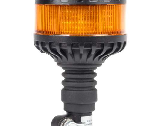 Luz de advertencia intermitente led w28p 12v 24v amio 04104