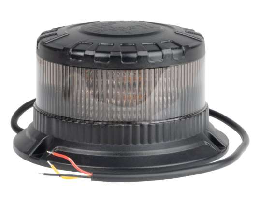 Luz de advertencia intermitente led gallo w28b 12v 24v amio 04109