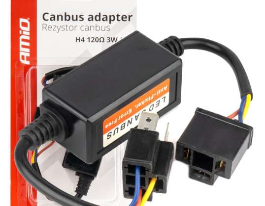 Canbus-vastusvastus led-lampuille 3w 120? H4 AMIO 04127