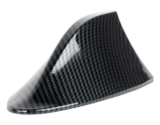 Universelle Autoantenne in Haifischflossen-Form Carbon Amio 04156
