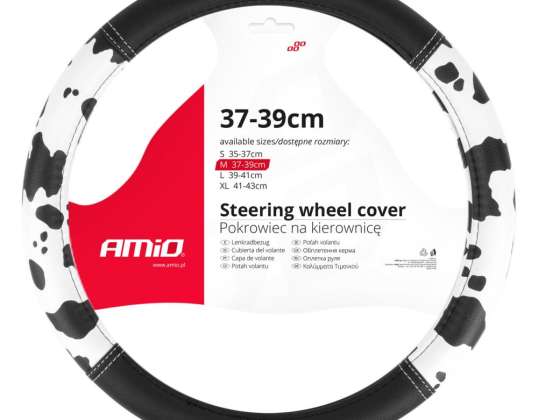 Car steering wheel cover cover swc 62 m 37 39cm amio 04172