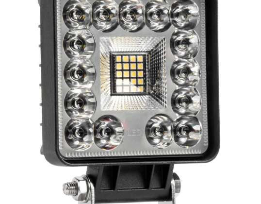 Lampa robocza szperacz led awl61 96w 6500k 8000lm 12v 24v amio 04202