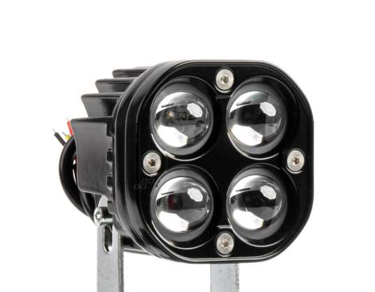 Led zoeklicht werklamp awl63 20w 6500k 4000lm 12v 24v amio 04204