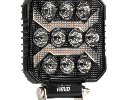 LED Suchscheinwerfer Arbeitsscheinwerfer AWL68 54W 6500K 10000LM 12V 24V Amio 04209