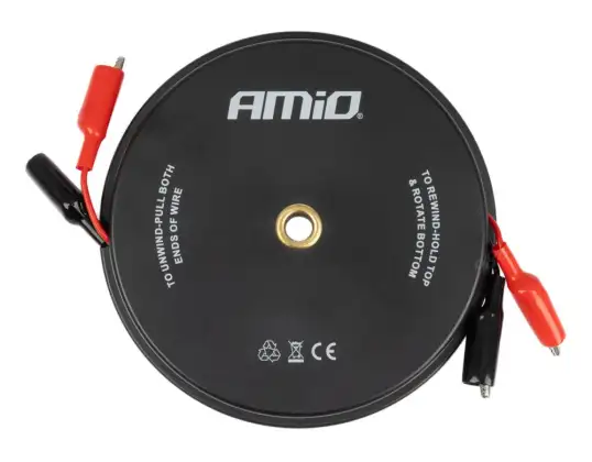 Cabluri de testare aligator 2x9m amio 04275