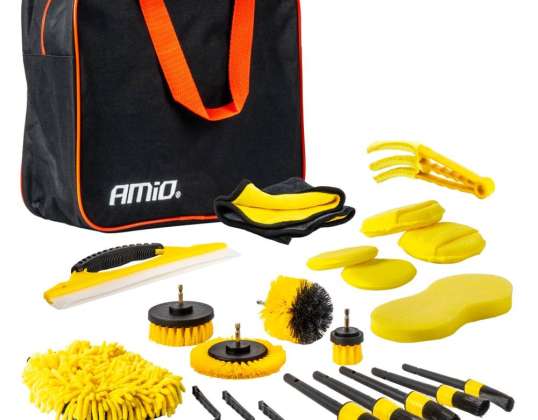 Autoaufbereitungsset Autoaufbereitung 22 Stk. AMIO 04329