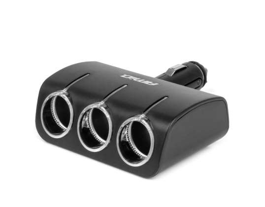 Zigarettenanzünder-Splitter 12V 24V 120W 90° amio 04358