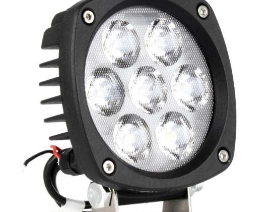 Työlamppu halogeenivalonheitin led 21w combo 12v 24v amio 04396