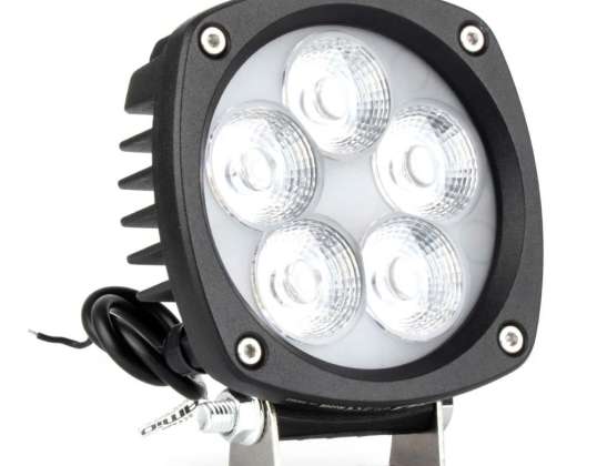 Työlamppu halogeenivalonheitin led 25w combo 12v 24v amio 04397
