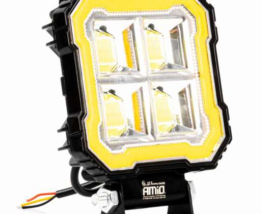 Werklamp halogeen led zoeklicht awl84 48w 4800lm 12v 24v amio 04428