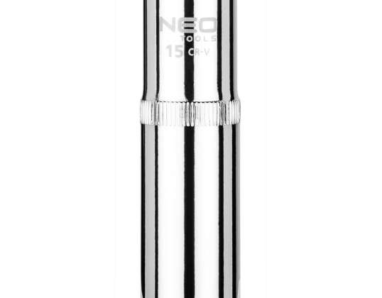 Garā divpadsmitstūrainā uzgriežņu atslēga 1/2&quot;, 15 mm