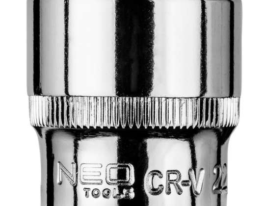 Zeskantige dop 3/8&quot;. 22 mm