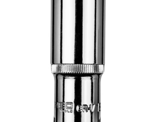 Sechseckige Stecknuss 3/8&quot; lang. 18 mm