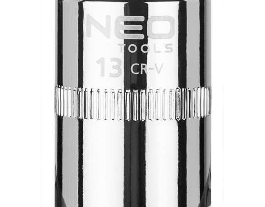 Sekskantet hode 1/4&quot;, 13 mm, Superlock
