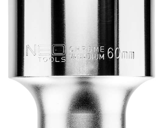 Twaalfhoekige dop 3/4". 60 mm