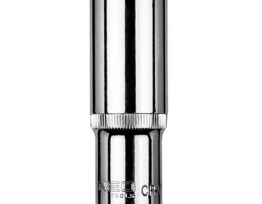 TOP 08 469 Douille hexagonale longue 1/2&quot;. 19 millimètre