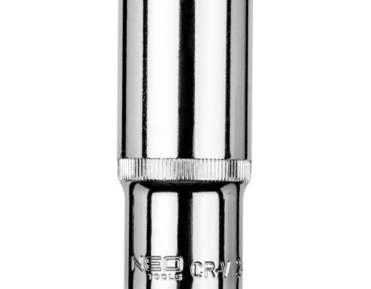 TOP 08 474 Douille hexagonale longue 1/2&quot;. 24 millimètre