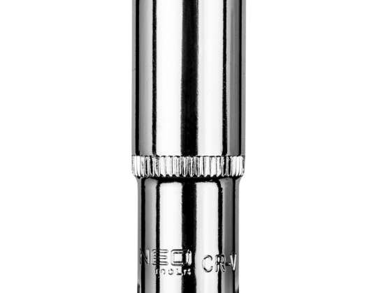 Uzun altıgen başlık 1/4". 12 mm