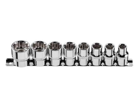 Nasadki Spline 1/2&quot;. 8 darabos készlet.