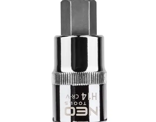 Sechskant-Aufsatz 1/2&quot;. H14 x 55 mm