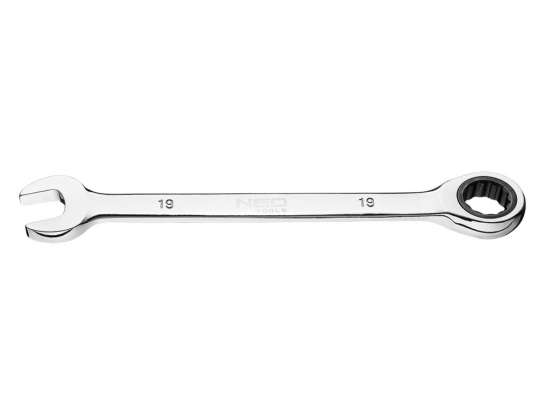 Flat Ratchet Wrench. 19 mm