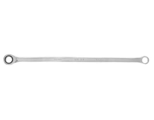 Dobbeltsidig ringnøkkel med ratchet. lengde 14 mm