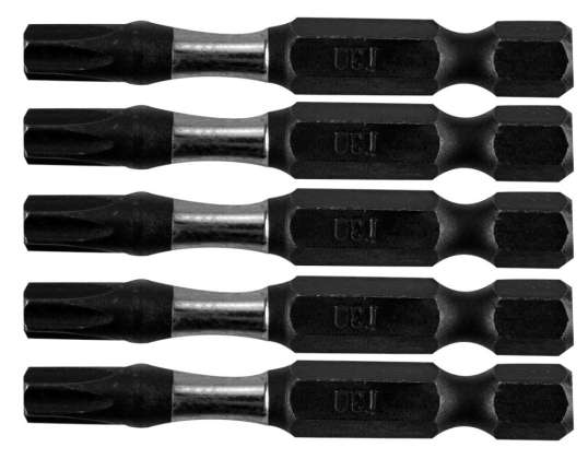 Impact bits S2. 50 mm. T30   5 pcs.