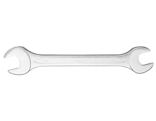 Dobbeltendelig gaffelnøgle 17 x 19 mm