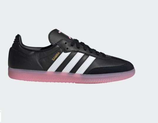 BUTY ADIDAS JQ4040 ORIGINALS SAMBA JUVENTUS CZARNA BIAŁA RÓŻOWA