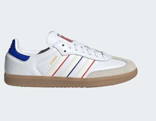 BUTY ADIDAS JQ4049 ORIGINALS SAMBA Olympique Lyonnais BIAŁA