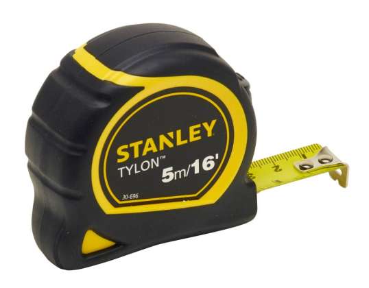306961 Suvyniota juostelė 5m 16ft/19mm OPP. Plastikinis dėklas [L]. Stanley
