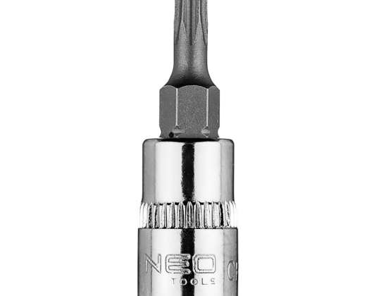 TORX TX20 ant 1/4" antgalių. trumpas. 37 mm