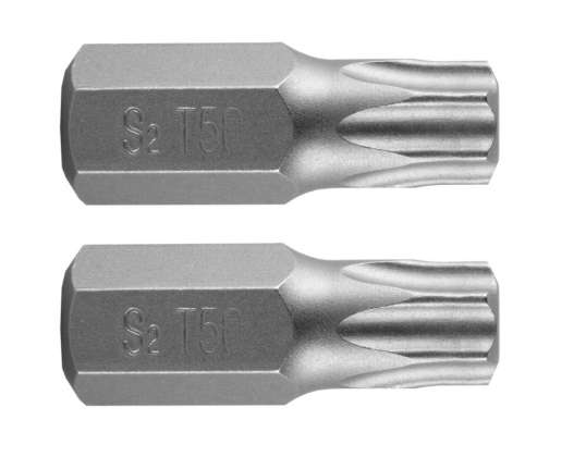 TORX Bit T50 x 30 mm. S2 x 2 pcs.